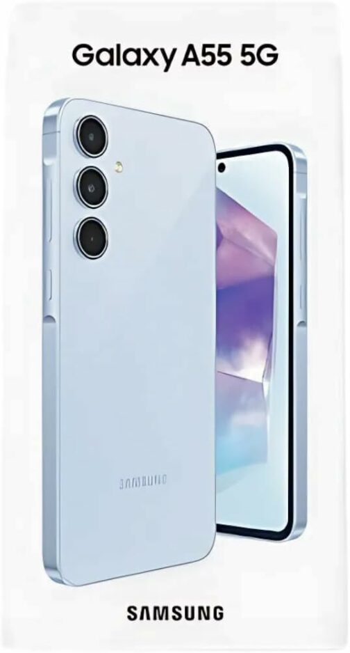 Smartphone Samsung Galaxy A55 5G 256Go Bleu ciel
