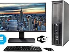 HP Full Station PC 8200 I5 3,1 Ghz 8Go RAM 240Go SSD 10X Ports USB - C0lé WI-