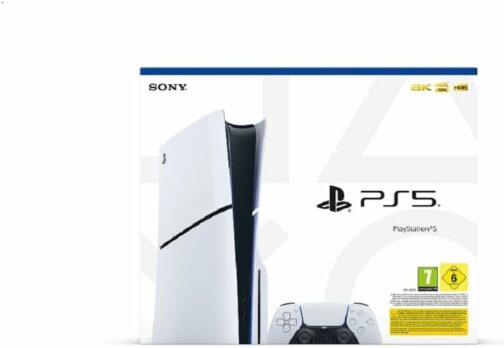 Sony, PlayStation 5 Édition Standard, PS5 avec 1 Manette Sans Fil DualSense,