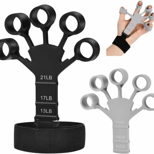 Vicloon Hand Grip Musculation, Musculation Main Kit, Entraîneur de Doigts, Pi
