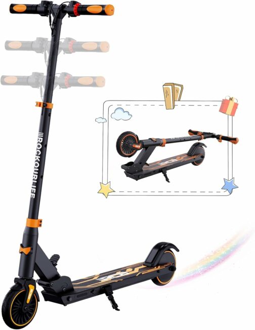 RCB TECH Trottinette Electrique Enfants (8-12-16 Ans) - Trottinette électriqu