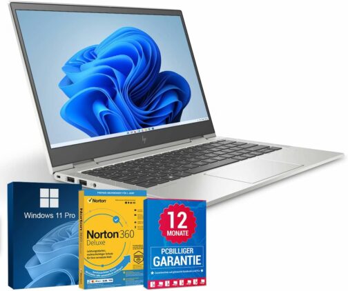 Ordinateur Portable 14 Pouces, PC Portable 14 Pouces, HP Elitebook 830 G5, i5