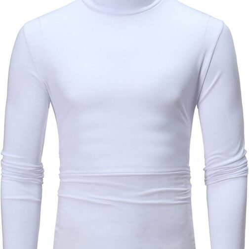 NaLatia Homme T-Shirt Thermique Manches Longues Haut Thermique Hiver Pull Cha