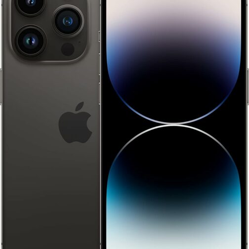 Apple iPhone 14 Pro, 128 Go, Espace Noir (Reconditionné)