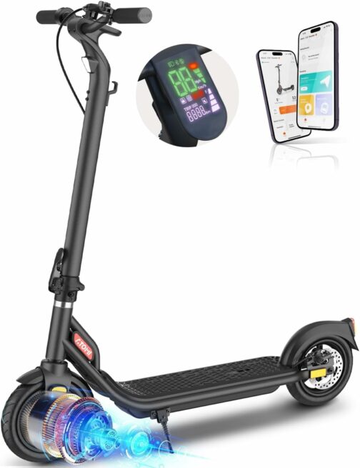 Atomi Trottinette Électrique Adulte E20/Alpha Lite, Trottinette Électrique 50
