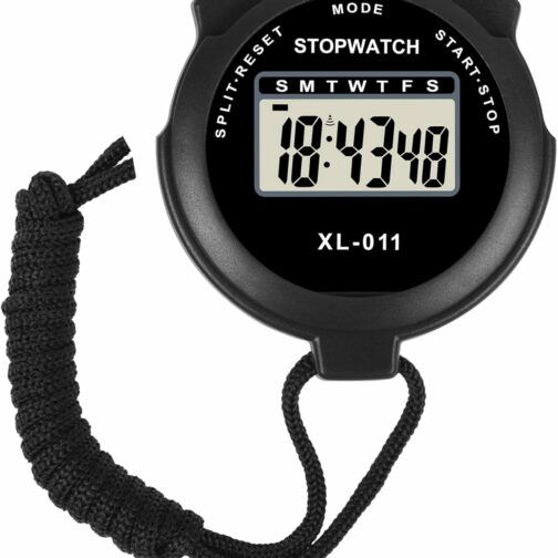 Vicloon Chronomètre Électronique Étanche, Multifonction Chronomètre de Sport,