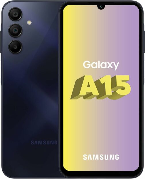 SAMSUNG Galaxy A15 4GB+128GB (Bleu Nuit)