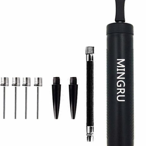 MINGRU Pompe à Ballon pour Basket-Ball, Football, Volley-Ball, Rugby, de l'ea