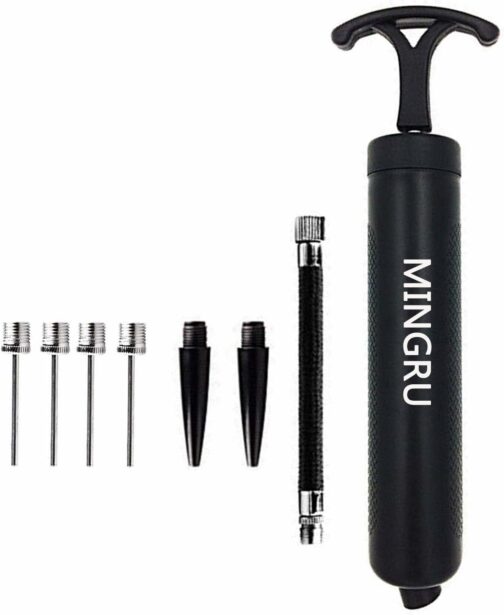 MINGRU Pompe à Ballon pour Basket-Ball, Football, Volley-Ball, Rugby, de l'ea