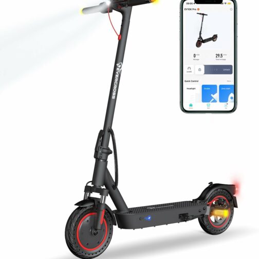 EVERCROSS EV10K Pro Trottinette Électrique Adulte, 10'' Scooter Electrique Pl