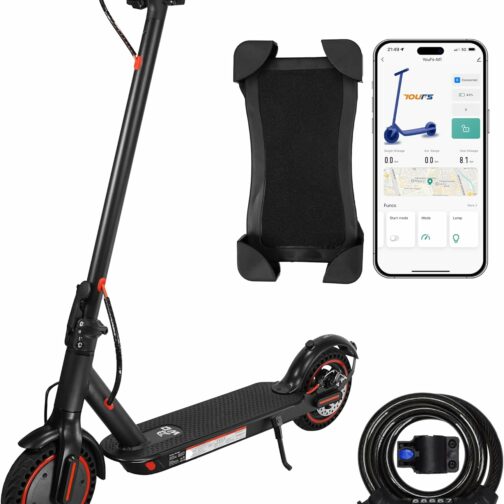 Trottinettes électriques de 8,5 Pouce, Batterie de Classe A de 10,4 Ah, 3 Mod