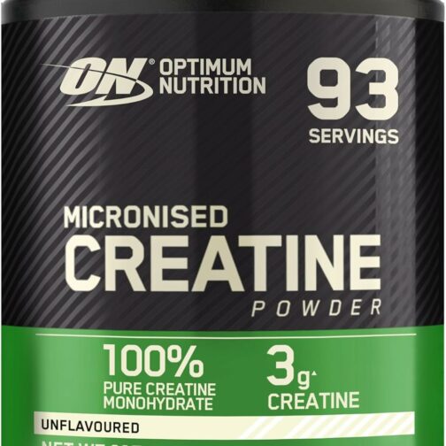 Optimum Nutrition Micronised Creatine Powder, Créatine Monohydrate en Poudre