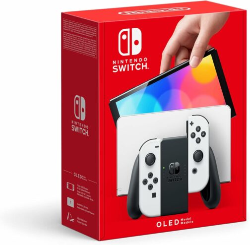 Nintendo Console Switch (modèle OLED) blanche