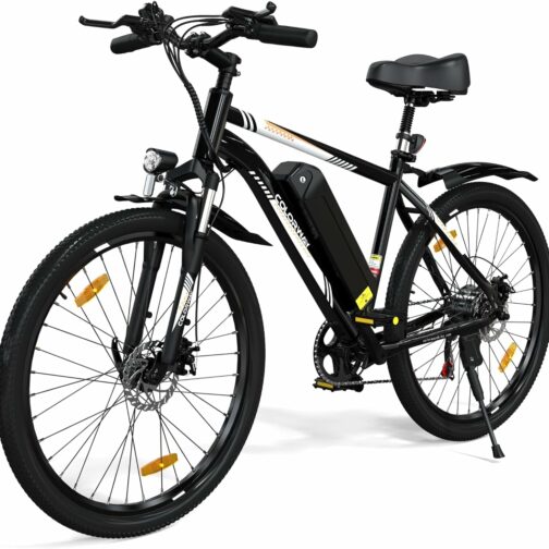 COLORWAY Vélo électrique pour Adultes, vélo de Montagne 26", EBike avec Batte
