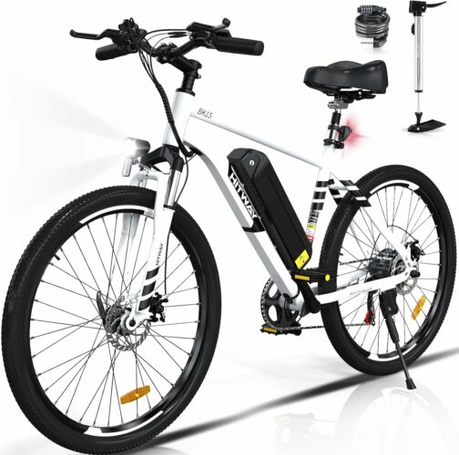 HITWAY Vélo Électrique, VTT Électrique avec Batterie au Lithium Amovible 36V1
