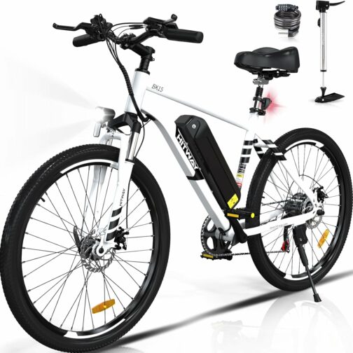HITWAY Vélo Électrique, VTT Électrique avec Batterie au Lithium Amovible 36V1