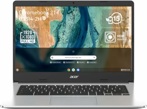Acer Chromebook 314 CB314-2H-K6CV Ordinateur Portable 14'' HD, PC Portable (M