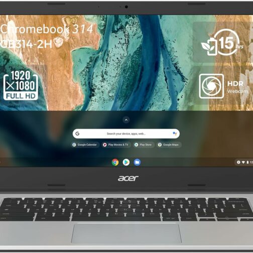 Acer Chromebook 314 CB314-2H-K6CV Ordinateur Portable 14'' HD, PC Portable (M