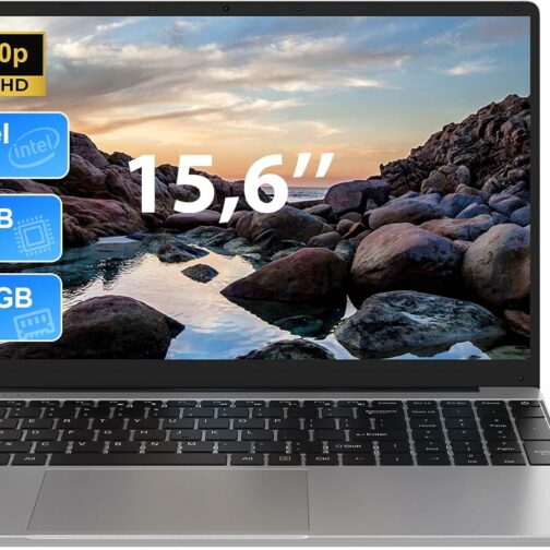 Ordinateur Portable 15.6 Pouces, 16Go RAM 512Go SSD In tel N95 PC Portable (J