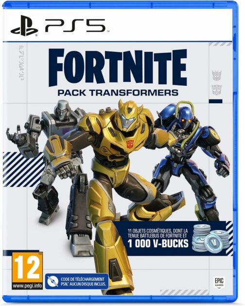 Fortnite Transformers Pack (code de téléchargement du jeu dans la boîte) - PS